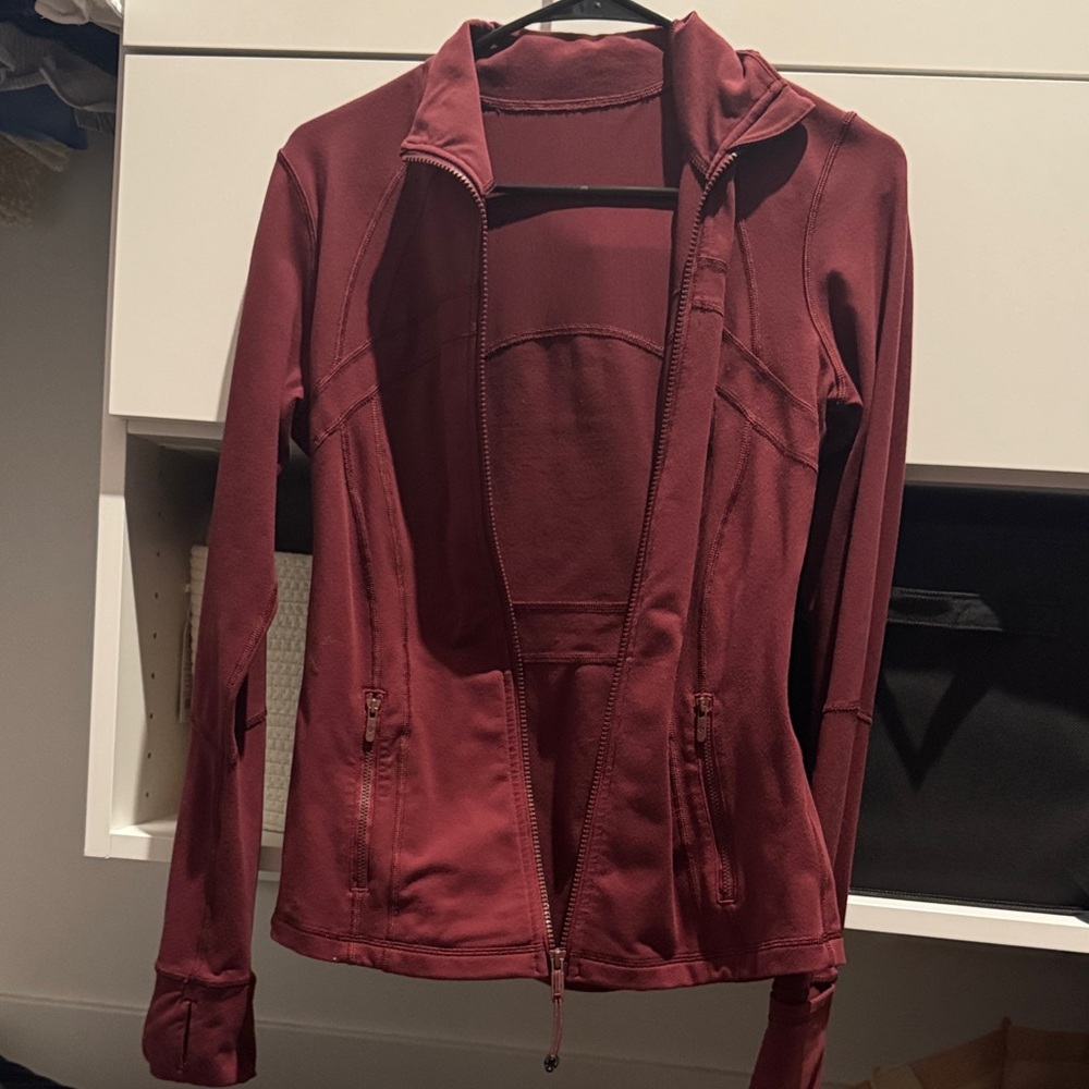 Lululemon Athletica Burgundy Jacket